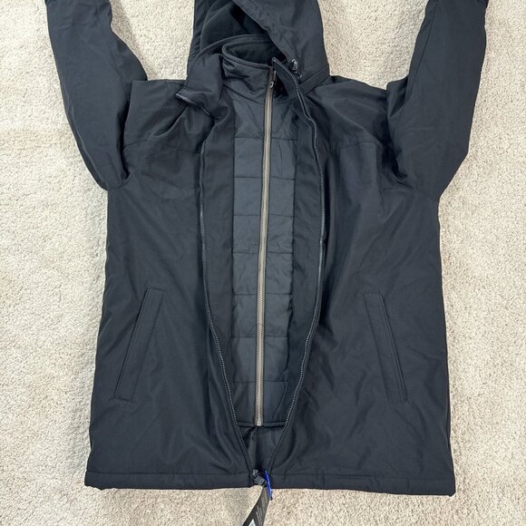 NEW WEATHERPROOF BLACK  SOFTSHELL JACKET MENS L STRETCH TECH JACKET BLACK - Picture 11 of 16